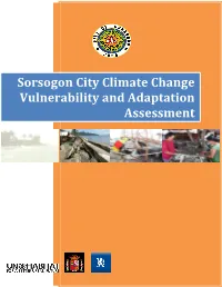 Sorsogon City Climate Change Vulnerability and Adaptation Assessment