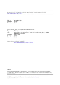 Downloaded from Uva-DARE, the Institutional Repository of the University of Amsterdam (Uva)
