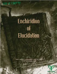 Enchiridion of Elucidation
