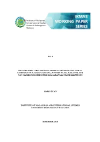 Ikmas Working Paper Series