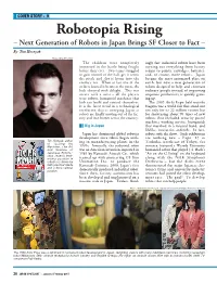 Robotopia Rising – Next Generation of Robots in Japan Brings SF Closer to Fact – by Tim Hornyak