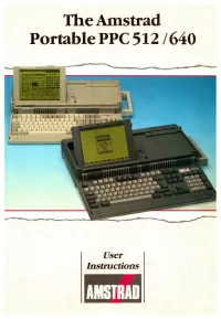 The Amstrad Ppc Character