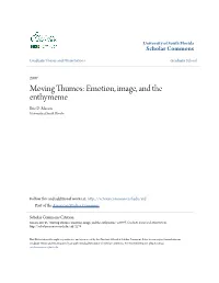 Moving Thumos: Emotion, Image, and the Enthymeme Eric D