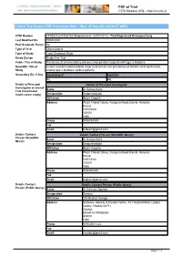 PDF of Trial CTRI Website URL