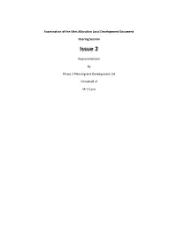Phase 2 Planning for Mr S Lynne Issue 2