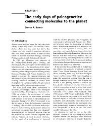 The Early Days of Paleogenetics: Connecting Molecules to the Planet
