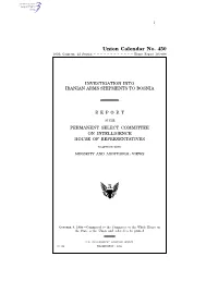 Union Calendar No. 450 105Th Congress, 2D Session – – – – – – – – – – – – House Report 105–804