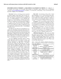 IMPLEMENTATION of TRIDENT: a DISCOVERY-CLASS MISSION to TRITON. K. L. Mitchell1 , L. M. Prockter2, W. E. Frazier1, W. D. Smythe1, B