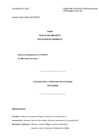Table Des Matières