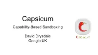 Capsicum Slides