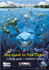 Finding Nemo Study Guide