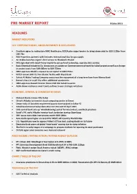 PRE-MARKET REPORT 8 June 2021