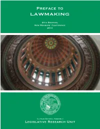 Preface to LAWMAKING