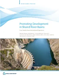 Promoting Development in Shared River Basins Case Studies from International Experience