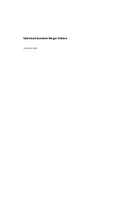 Statistisch Jaarboek Borger-Odoorn