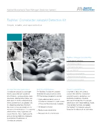 Taqman® Cronobacter Sakazakii Detection