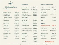 Weekly Menu 4.19.21