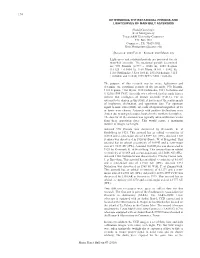174 Minor Planet Bulletin 47 (2020) DETERMINING the ROTATIONAL