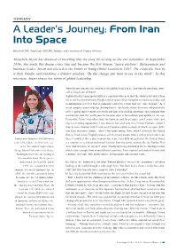 A Leader's Journey: from Iran Into Space