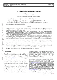 On the Metallicity of Open Clusters II. Spectroscopy