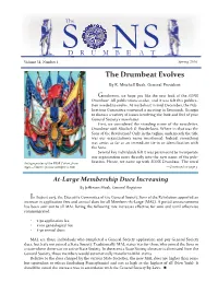Spring 2016 the Drumbeat Evolves by R