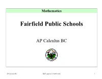 AP Calculus BC
