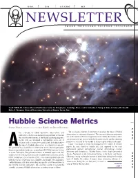 Stsci Newsletter: 2003 Volume 020 Issue 02