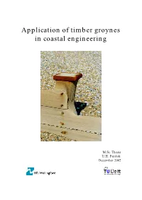 Application of Timber Groynes in Coastal Engineering