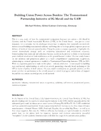 Building Union Power Across Borders: the Transnational Partnership Initiative of IG Metall and the UAW