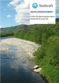Folla-Vindølareguleringen Statkraft Energi AS