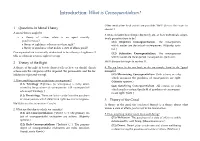 Introduction: What Is Consequentialism?