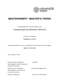Masterarbeit / Master's Thesis