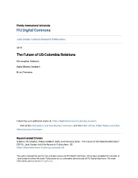 The Future of US-Colombia Relations