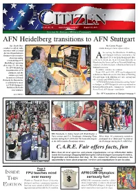 AFN Heidelberg Transitions to AFN Stuttgart Sgt