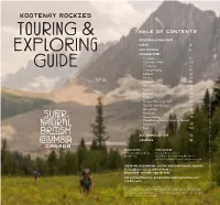 Touring & Exploring Guide