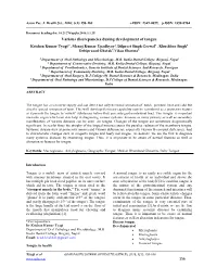 Various Discrepancies During Development of Tongue