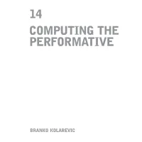 14 Computing the Performative