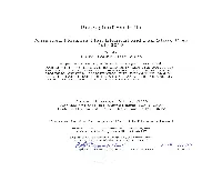 Table of Contents