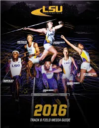 2016 Lsu Track & Field Media Guide