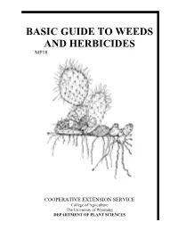 Basic Guide to Weeds and Herbicides Mp18
