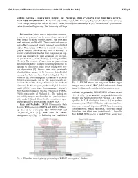 Hirise Digital Elevation Model of Phobos: Implications for Morphological Analysis of Grooves