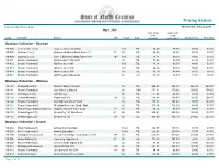 Pricing System