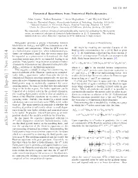 Dynamical Spacetimes from Numerical Hydrodynamics