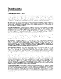 Omni Application Guide