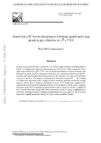 Search for a W' Boson Decaying to a Bottom Quark and a Top