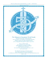 The Mission of Incarnate Word Parish