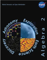 Algebra 2 with Space Science Applications