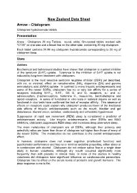 Data Sheet Arrow - Citalopram Citalopram Hydrobromide Tablets
