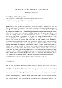 Convergence of a Periodic Orbit Family Close to Asteroids During a Continuation