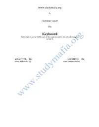 MCA-Keyboard-Pdf-Rep